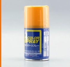 Zdjęcie Mr Hobby Gunze S058 Orange Yellow Semi-Gloss Spray 100Ml - Warszawa