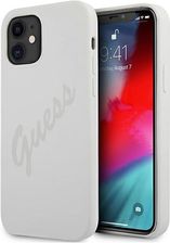 Guess Etui GUHCP12SLSVSCR Apple iPhone 12 mini kremowy/cream hardcase Script Vintage