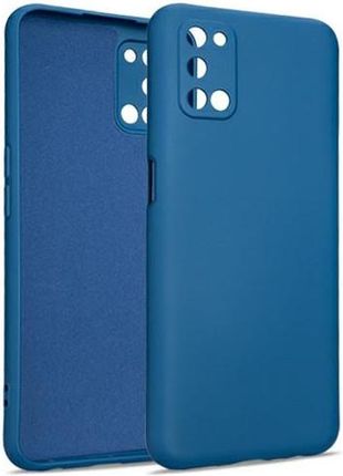 Beline Etui Silicone Oppo A52 niebieski/blue