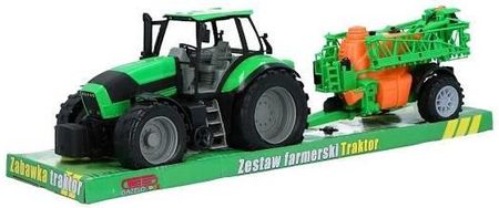 Gazelo Toys Traktor maszyna rolnicza zestaw z opryskiwaczem Z