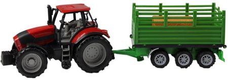 Gazelo Toys Traktor z przyczepą zestaw farmerski CZ