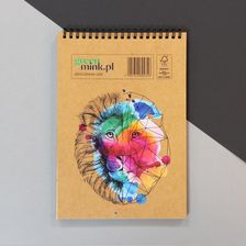 Zdjęcie Greenmink.Pl Szkicownik Na Spirali Lew Sz02 - Chojna