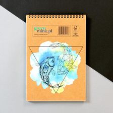 Zdjęcie Greenmink.Pl Szkicownik Na Spirali Ryby 05 - Chojna