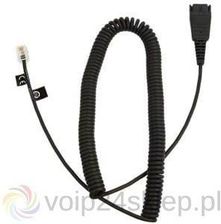Kabel QD - RJ10 - PKI, spiralny, 0.5 - 2 m