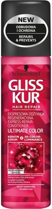 Gliss Kur Ekspresowa Odżywka Regeneracyjna Włosy Farbowane Color Shine & Protect 200 ml