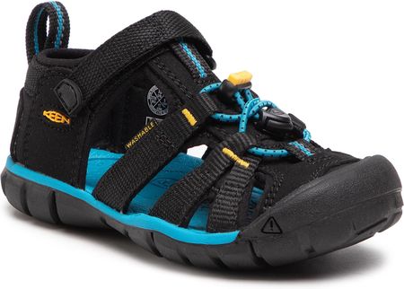 Keen Sandały - Seacamp Ii Cnx 1025128 Black/Keen Yellow