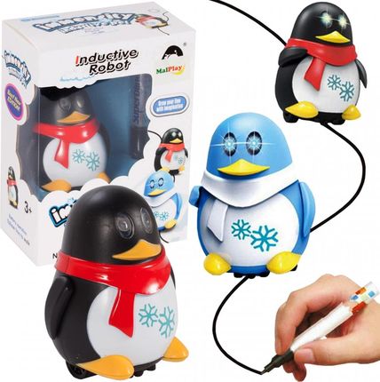 Malplay Pingwin Robot Indukcyjny + Magiczny Pisak 218401