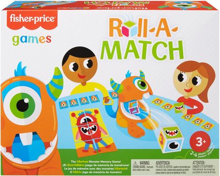 Fisher-Price Potworkowe Memory Gra dla dzieci (Gwn52)