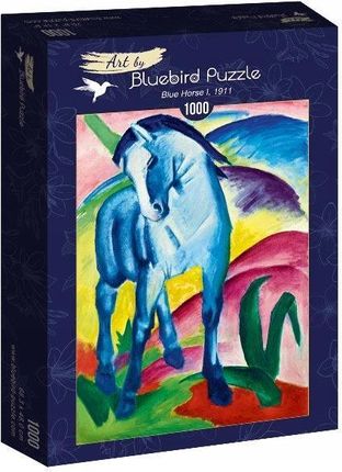 Bluebird Puzzle Niebieski Koń Franz Marc 1000El.