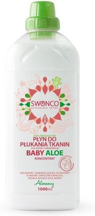 Swonco Baby Aloe Płyn do płukania tkanin dla dzieci i niemowląt 1000ml