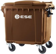 Zdjęcie Ese Pojemnik Na Odpady 1100L Brązowy - Pyskowice