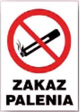 Mój Dom Zi-10 Znak Tablica Informacyjna Zakaz Palenia