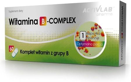 Activlab Pharm Witamina B-Complex - 60 kaps