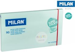 Zdjęcie Milan Karteczki Samoprzylepne Niebieski Super Sticky Pastel 127x76 90 Sztuk - Kępice