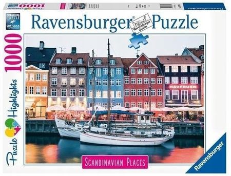 Ravensburger Puzzle 1000El. Skandynawskie Miasto