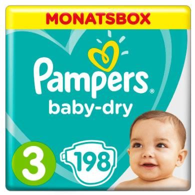 Pampers Pieluszki Baby Dry 3 Midi 4-9 Kg 198Szt.