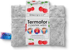 Cherrypad™ termofor z pestek wiśni - Minky szary