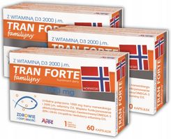 Zdjęcie Avec Pharma Tran Familijny Forte, 60 kapsułek - Mieszkowice