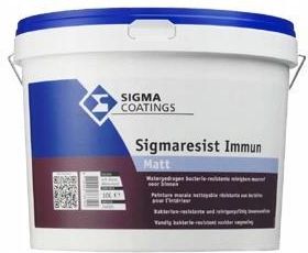 Sigma Coatings Sigmaresist Immun Matt - Farba Antybakteryjna 10L