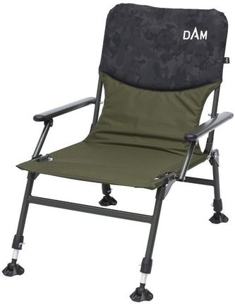 Dam Fotel Krzesło Wędkarskie Camovision Compact Chair With Armrests Steel