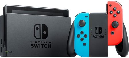 【値下げ】Nintendo Switch Nintendo SWITCH Neon Red & Blue Joy-Con (2019) - Ceny i