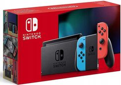 Nintendo Switch V2 + Joy-Con Niebiesko-Czerwony NSH006 - Konsole do gier
