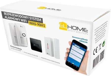 El Home Safety Solution System Alarmowy El Home Was-90H1 Bezprzewodowy (H11C190) - zdjęcie 6