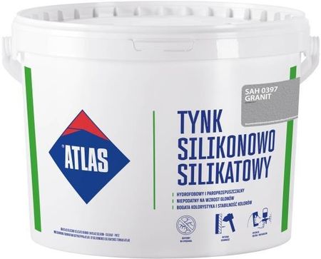 Atlas Tynk Silikonowo-Silikatowy Granit 25kg