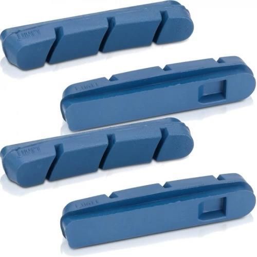 XLC BS-X16 Pattini Freno Per Cerchi In Carbonio | Set 4 Pezzi | Compatibili Campagnolo | Alta Durabilità - 6
