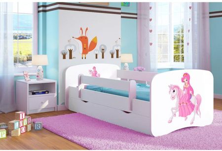 Kocot Kids Łóżko Baby Dreams Księżniczka Na Koniu 140X70