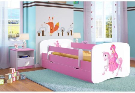 Kocot Kids Łóżko Baby Dreams Księżniczka Na Koniu 160X80