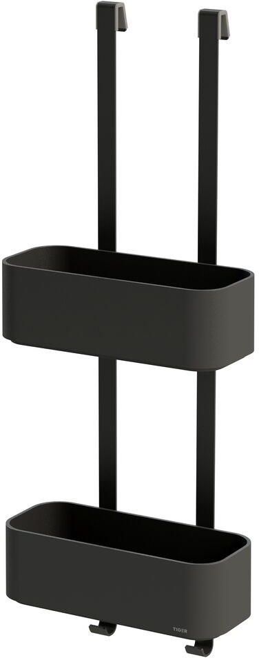 Tiger 2-Store Wisząca Półka Prysznicowa 25 cm Czarna (1500210746) - zdjęcie 4 Tiger 2-Store Wisząca Półka Prysznicowa 25 cm Czarna (1500210746)