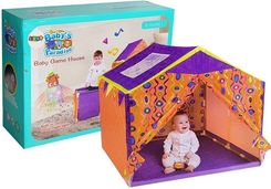Zdjęcie LeanToys Kolorowy Namiot Domek dla Dzieci 112 cm x 110 cm x 102 cm - Maków Podhalański