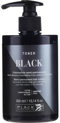 Black Professional Line Toner koloryzujący do włosów  SemiPermanent Coloring Toner chocolate