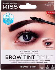 Zdjęcie Kiss Farba do brwi  Brow Tint DIY Kit black - Wejherowo