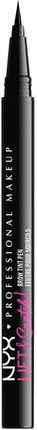 NYX Professional Makeup Brow Ink Lift and Snatch Marker do Brwi Black