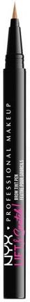 NYX Professional Makeup Brow Ink Lift and Snatch Marker do Brwi Brown