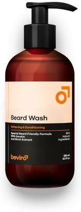Beviro Szampon Do Brody I Zarostu O Zapachu Cytrusowym  Beard Wash 250 ml