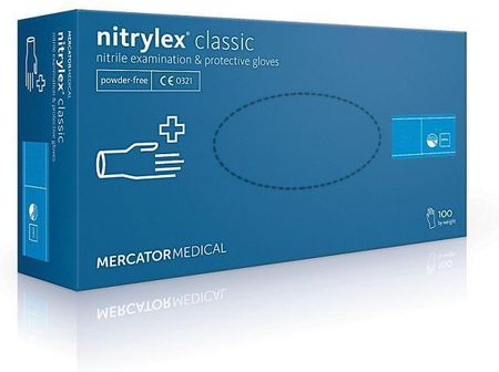 Rękawiczki nitrylowe Nitrylex Classic (L)