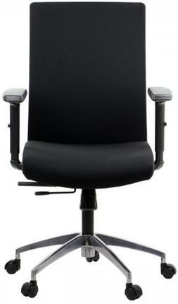 Stema Krzesło Biurowe Obrotowe Riverton F/L/Al - Oparcie Tkaninowe W Ze Czarnym Podstawa Aluminiowa