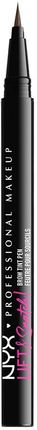 NYX Professional Makeup Brow Ink Lift and Snatch Marker do Brwi Ash Brown