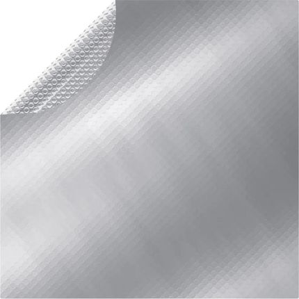 Vidaxl Folia na basen, srebrna, 356 cm, PE