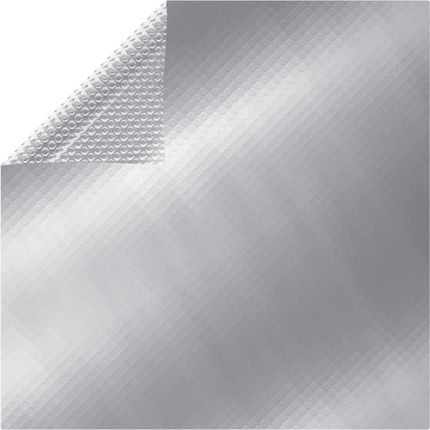 Vidaxl Pokrywa na basen, srebrna, 450 x 220 cm, PE