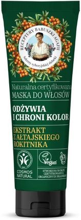 Agafia Naturalna Maska Do Włosów Ochrona Koloru 200ml
