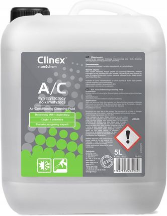 Płyn czyszczący do klimatyzacji Clinex Ac 5l