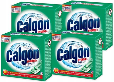 Calgon Hygiene Tabletki Odkamieniacz Pralki 60szt