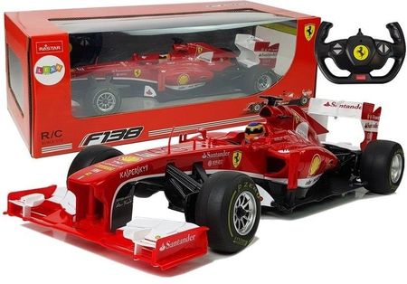 Rastar Auto Wyścigowe Bolid Formuła 1 Ferrari F138 Czerwony 1:12 2.4G