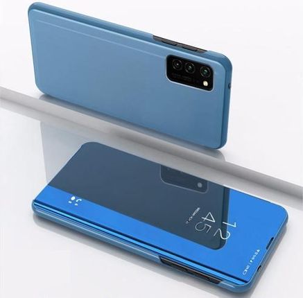 Etui Smart Clear View Samsung M31s niebieski