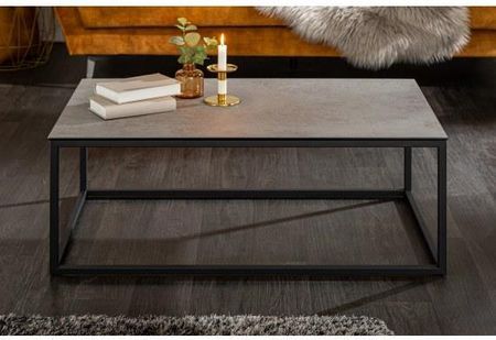 Invicta Interior Stolik Kawowy Symbiosis 100Cm Ceramiczny Wygląd Betonu 40673