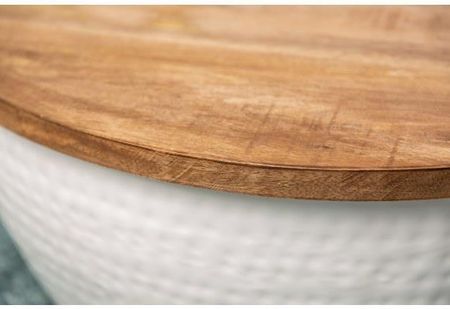 Invicta Interior Stolik Kawowy Orient Storage Mango Biały 40108 - zdjęcie 2
